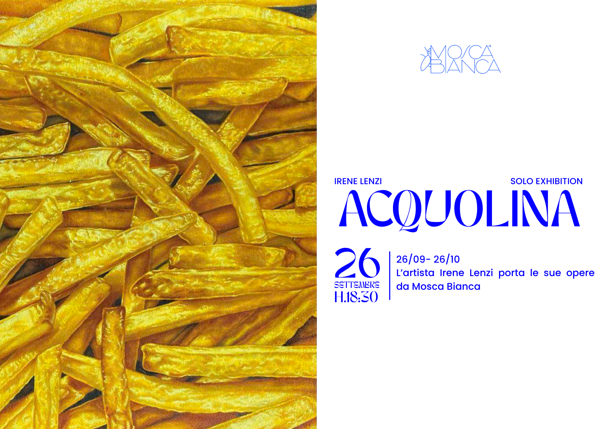 ACQUOLINA. Solo Exhibition di Irene Lenzi